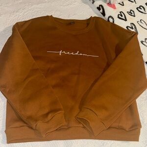“Freedom” sweater